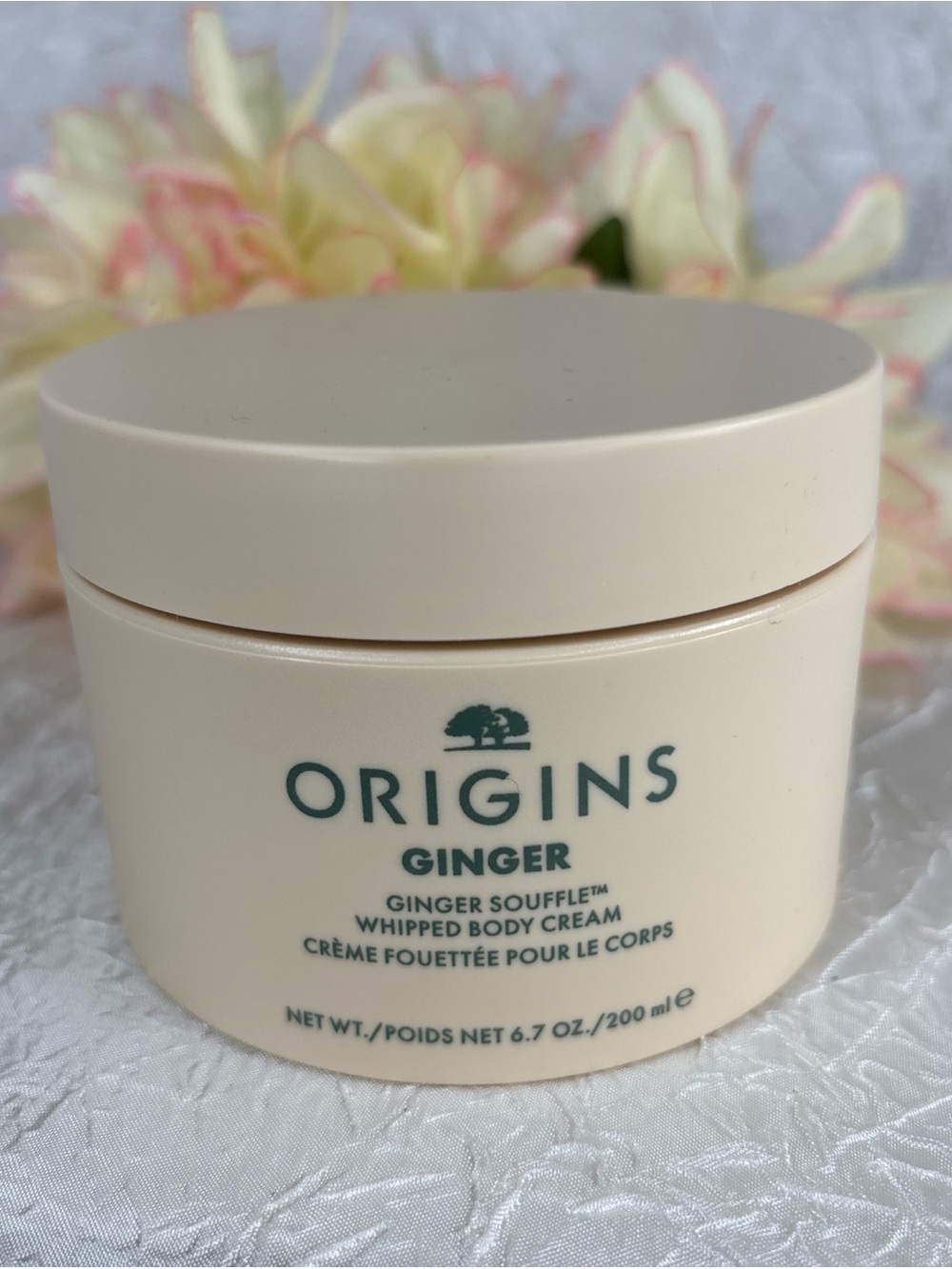Origins Ginger Souffle 6.7 Oz 200ml Moisturizer Whipped Body Cream New